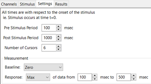 ERP settings