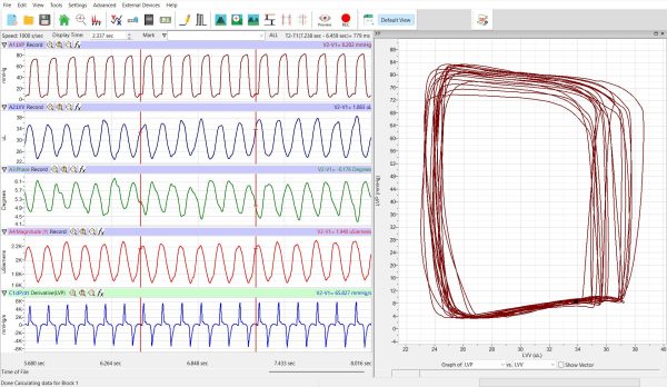 XY View Settings in LabScribe