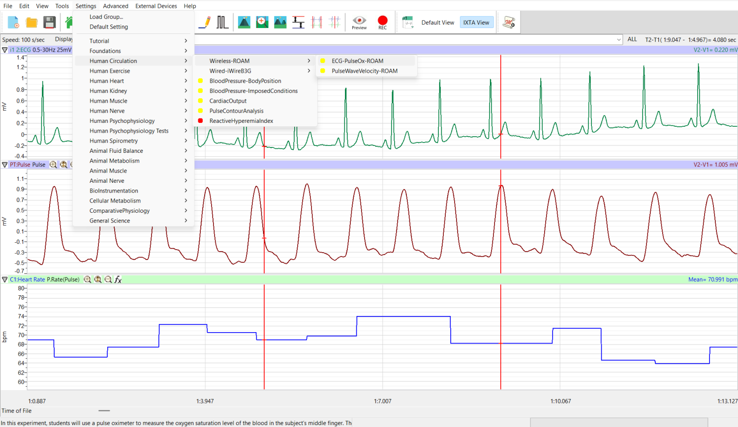 Settings files in LabScribe