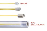 iWorx Fiber Optic Sensor Diagram Featuring the Sensor and PIT3 Encapsulation