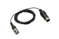 Male BNC to Male DIN 8 Adapter with 5 ft. cable