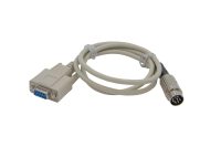 DB9 connector to iWorx DIN8 input amplifiers and recorders Female