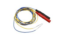Set of Two Platinum Subdermal Electrodes with High Voltage Safety Connectors