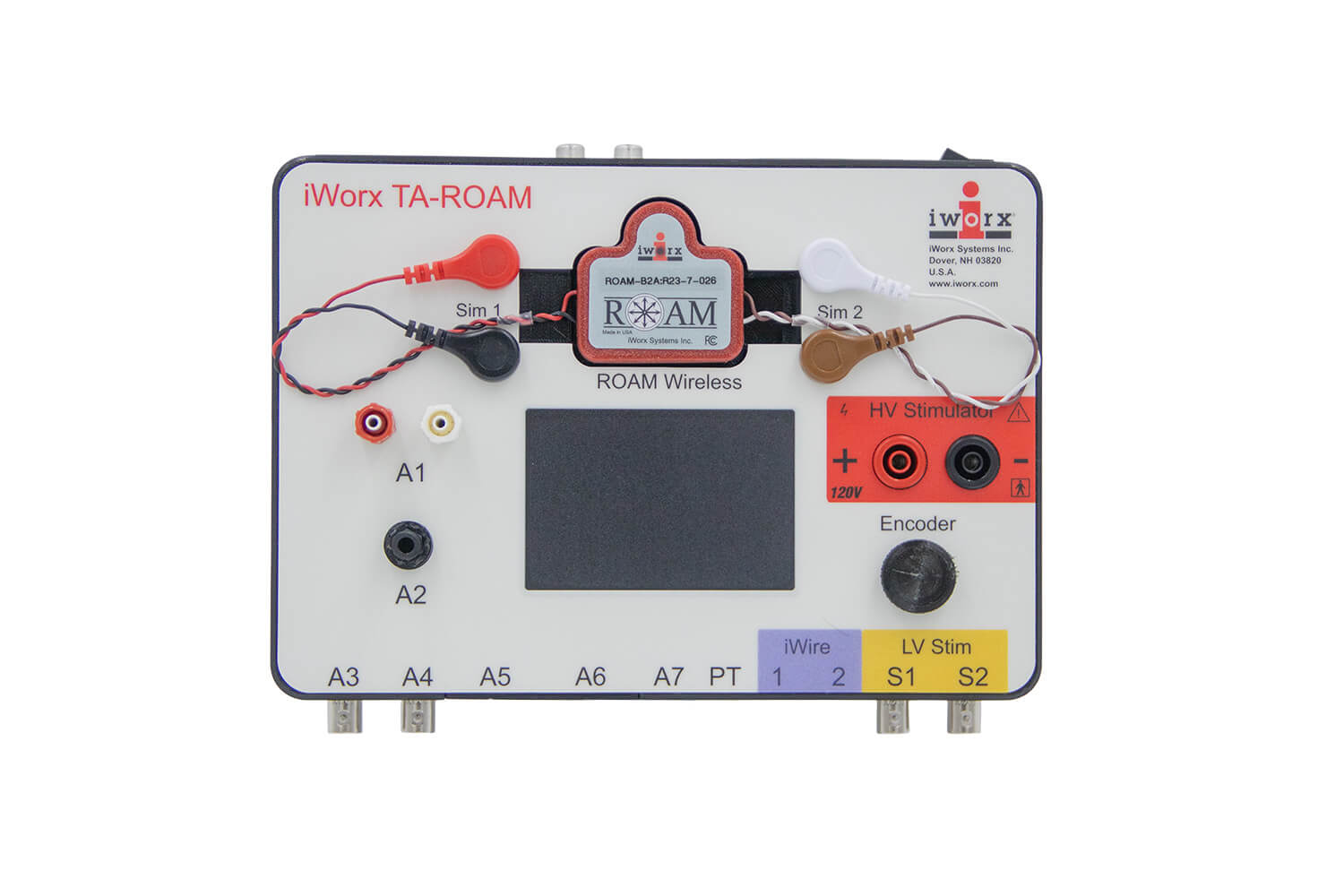 IX-TA-ROAM Wireless Recorder top